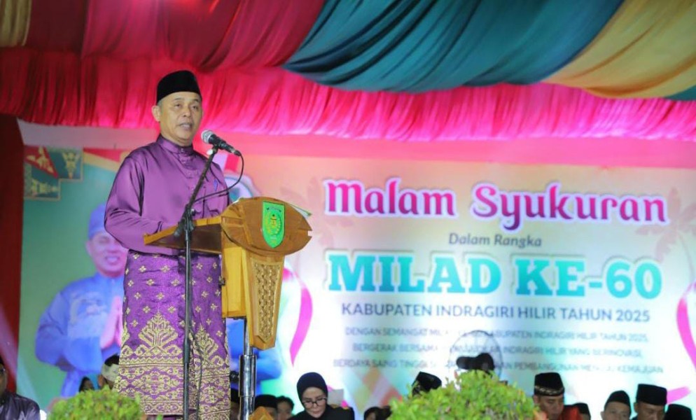 60 Tahun Inhil, Haji Herman Tegaskan Komitmen Pembangunan Berkelanjutan