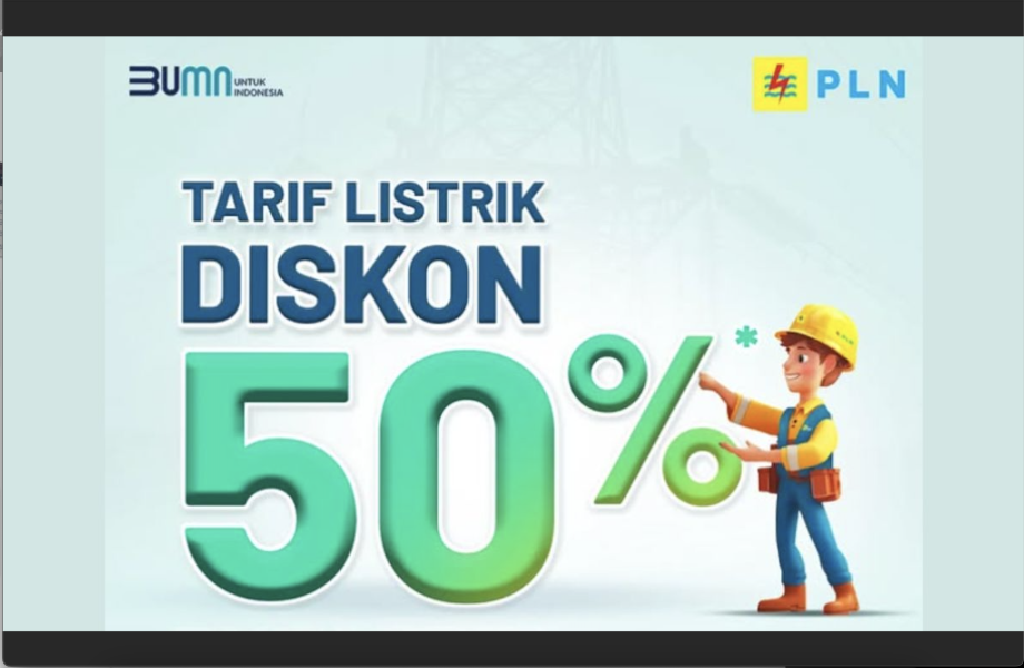 Diskon Token Listrik 50% Mulai Berlaku Hari Ini, Cek Syarat dan Ketentuannya