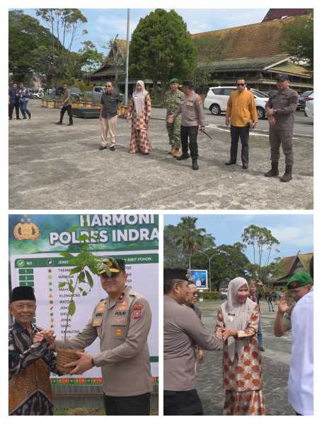 Wakapolda Riau Kunjungi Inhil, Wabup Yuliantini Tekankan Kolaborasi dan Penghijauan
