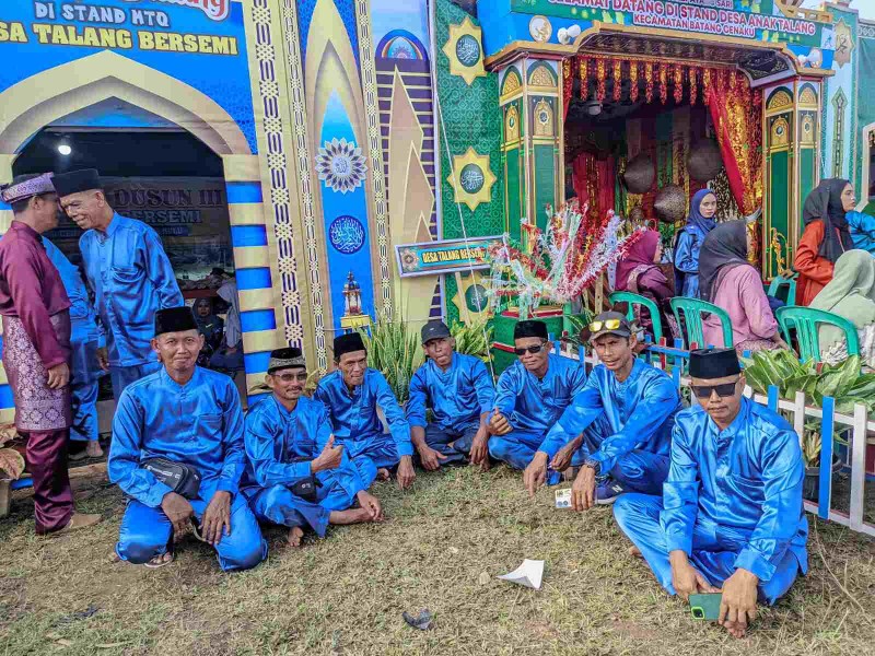Semangat Ukhuwah Islamiyah Warnai Partisipasi Desa Talang Bersemi dalam MTQ XIV