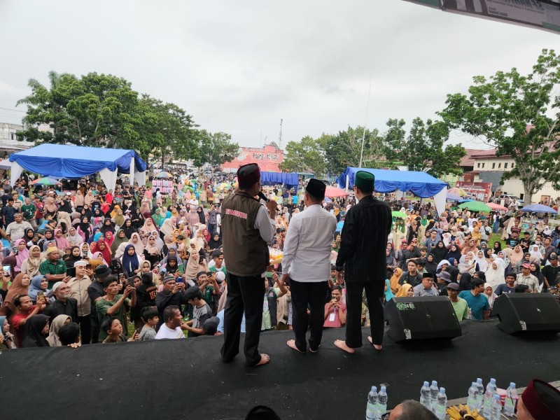 Perkuat Dukungan Abdul Wahid-SF Hariyanto, UAS dan Ustad Bombom Jadi Jurkam di Kampar