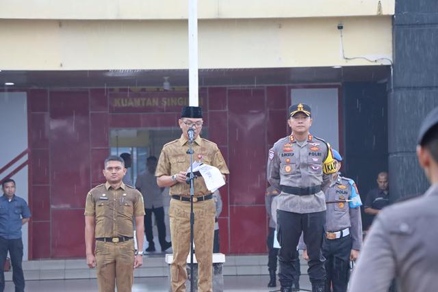 Hadapi Musim Kemarau, Pemkab Kuansing dan Polres Mantapkan Sinergi Tangani Karhutla