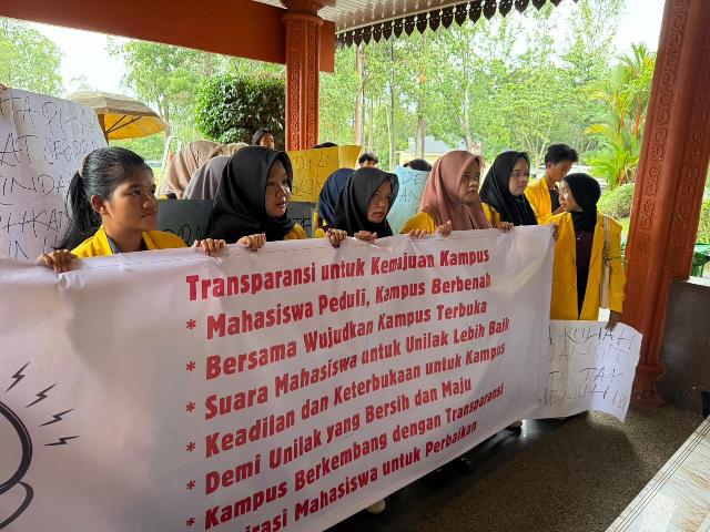 Proyek Kampus Disorot, Mahasiswa Unilak Minta Penjelasan Rektor