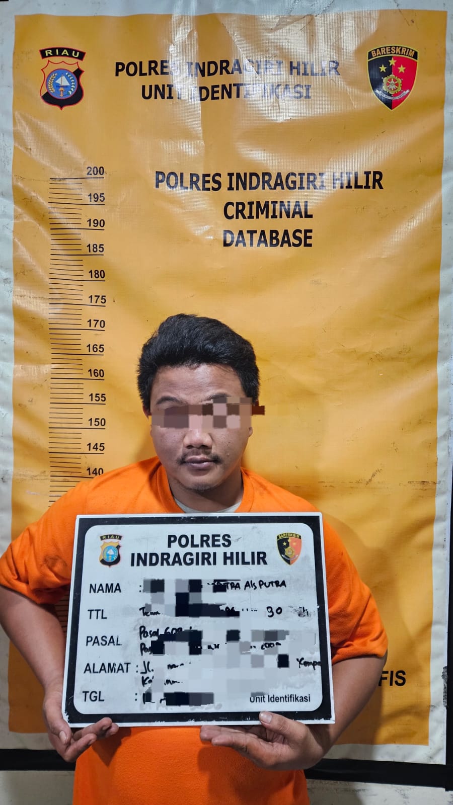 Satresnarkoba Polres Inhil Ungkap Kasus Sabu ,Seorang Pengedar Diamankan