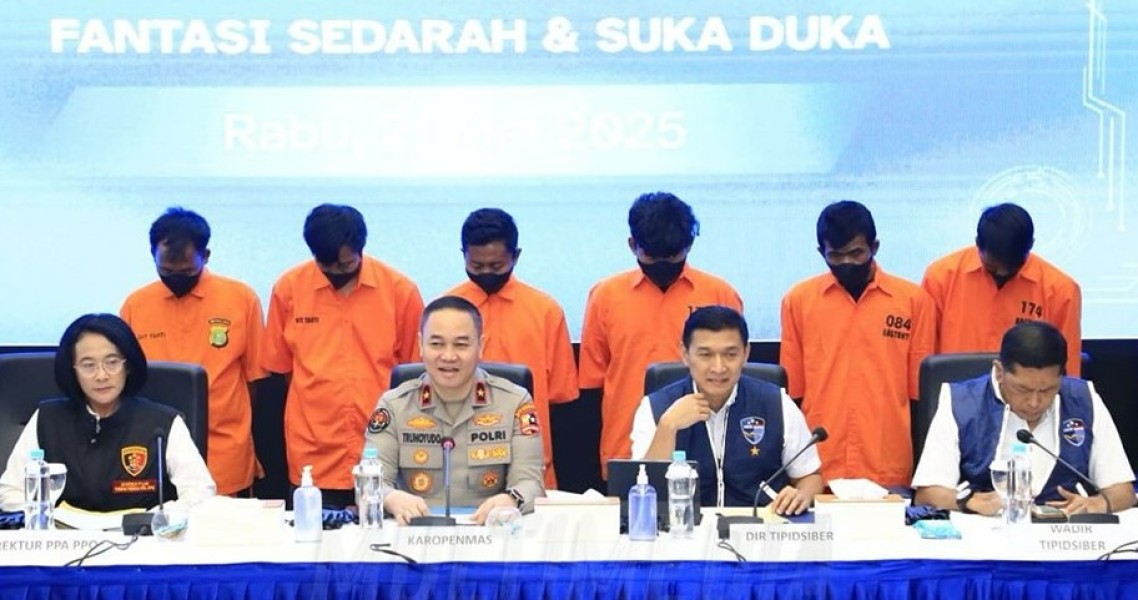 Polri Tangkap 6 Pelaku Penyebar Konten Inses di Facebook, DPR Apresiasi Tindakan Cepat
