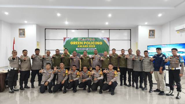 Tim Penilai Green Policing Award Kunjungi Polres Kepulauan Meranti