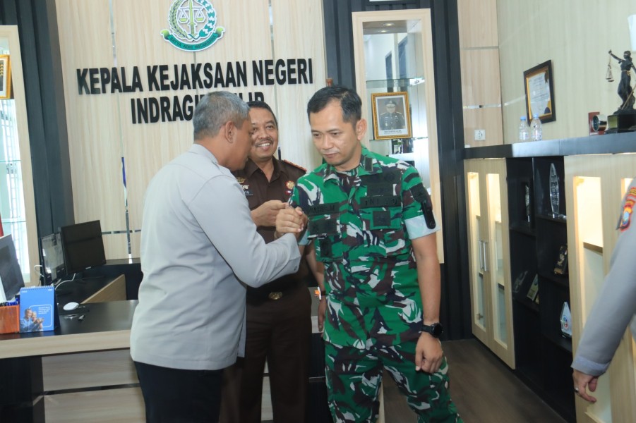 Satu Meja, Satu Tekad: TNI-Polri-Kejaksaan Inhil Perkuat Sinergi Demi Rakyat