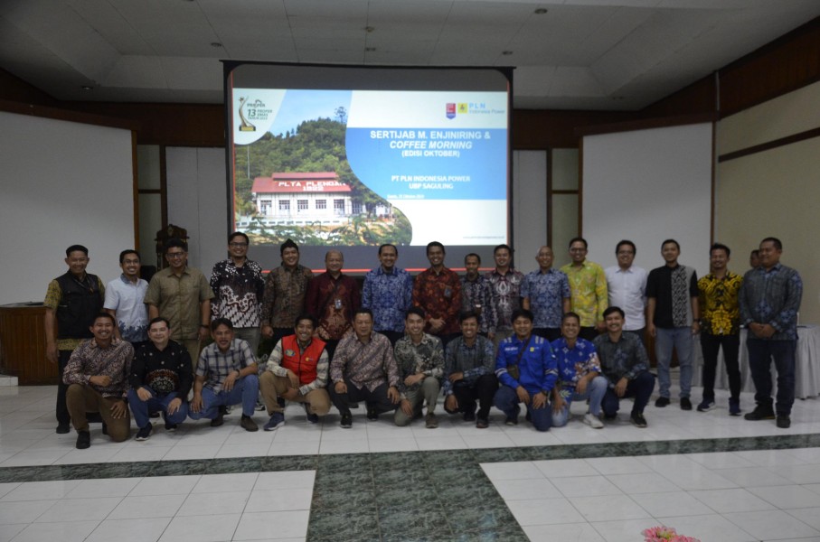 Sinergi Lebih Kuat, UBP Saguling Gelar Coffee Morning dan Sertijab untuk Manager Enjiniring Baru