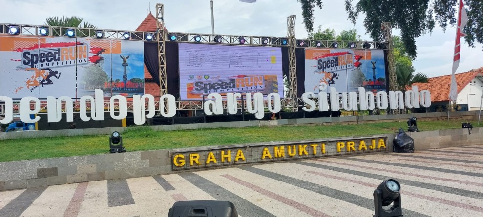 Jaring Bibit Atlet Muda, Kompetisi Speed Run Digelar di Alun-alun Situbondo