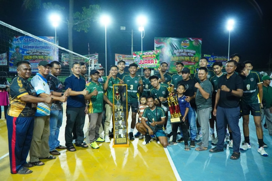 Kodim 0314/Inhil Sukses Gelar Dandim Cup VIII, Andri Pangestu Raih Juara