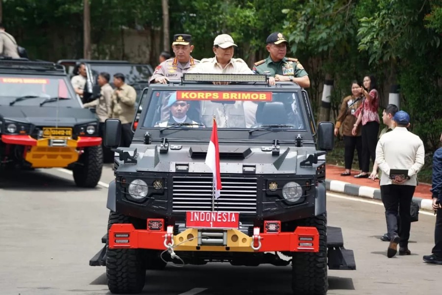 Pembukaan Apel Kasatwil Polri 2024, Presiden Prabowo: Kurangi Perayaan Ulang Tahun, Sederhana Saja, Tumpengan di Markas