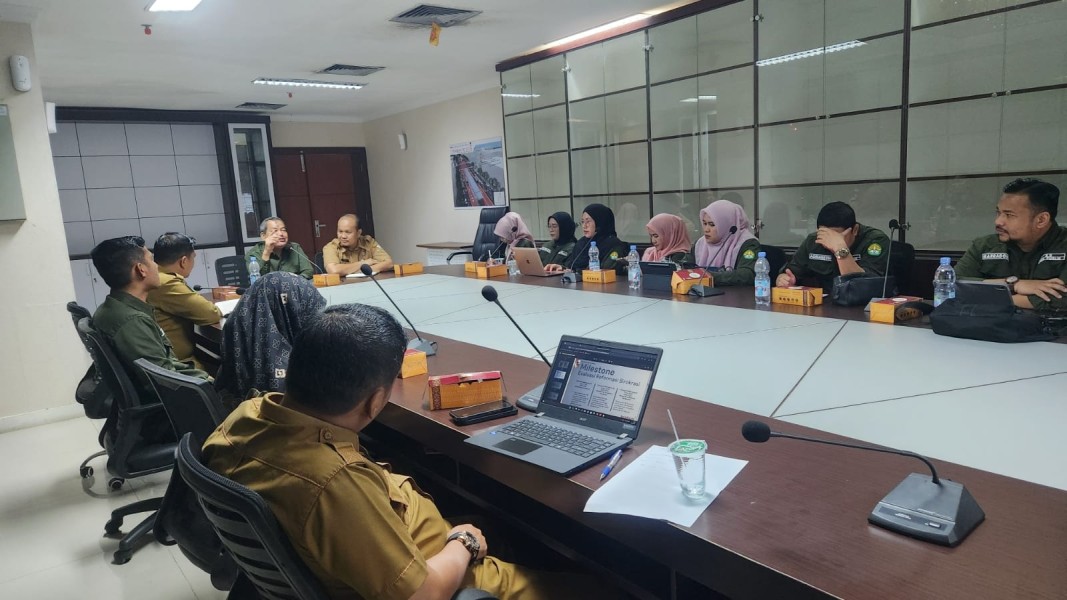 Kunker Mahasiswa Program Doktor Administrasi Publik UR ke Pemko Pekanbaru