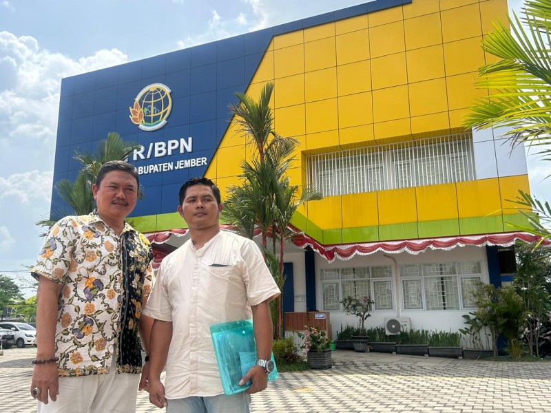 Kepala BPN Jember Sedang di Polres, Bersamaan Dengan Warga Cangkring