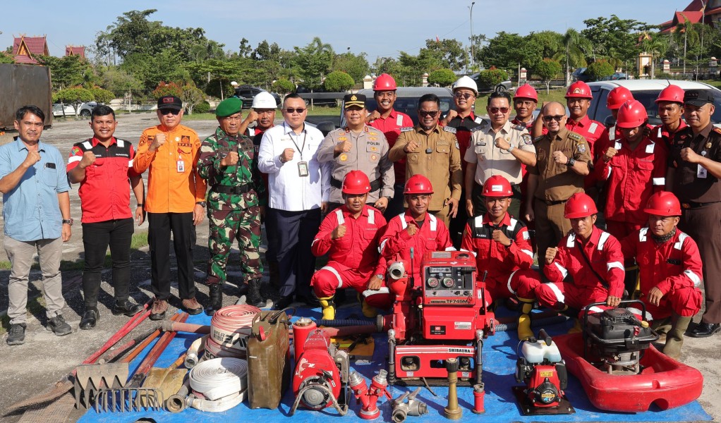 Hadapi Fase Krusial Karhutla, Bupati Pelalawan Warning Keras Korporasi dan Optimalkan Drone