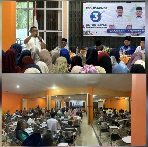 Zulfi Mursal Ajak Warga IKMR Siak Dukung Alfedri-Husni Dua Periode