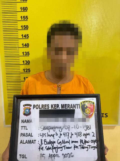 Polres Meranti Berhasil Ciduk Oknum Guru Pencabulan Anak di Bawah Umur