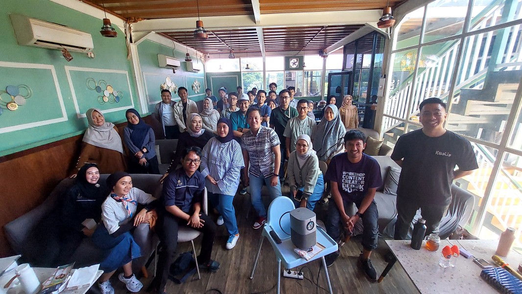 Diikuti Beragam Latar Belakang Peserta, Workshop Content Creator FORPAIP di Depok Sukses Digelar