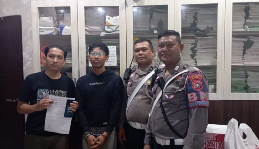 Tak Pakai Helm, Pengendara KLX Buang Ekstasi Berakhir di Tangan Polisi