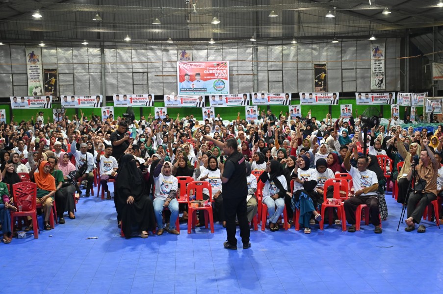 Tutup Kampanye di Meranti, Abdul Wahid Akan Bangunkan BLK Siapkan Tenaga Kerja Skill