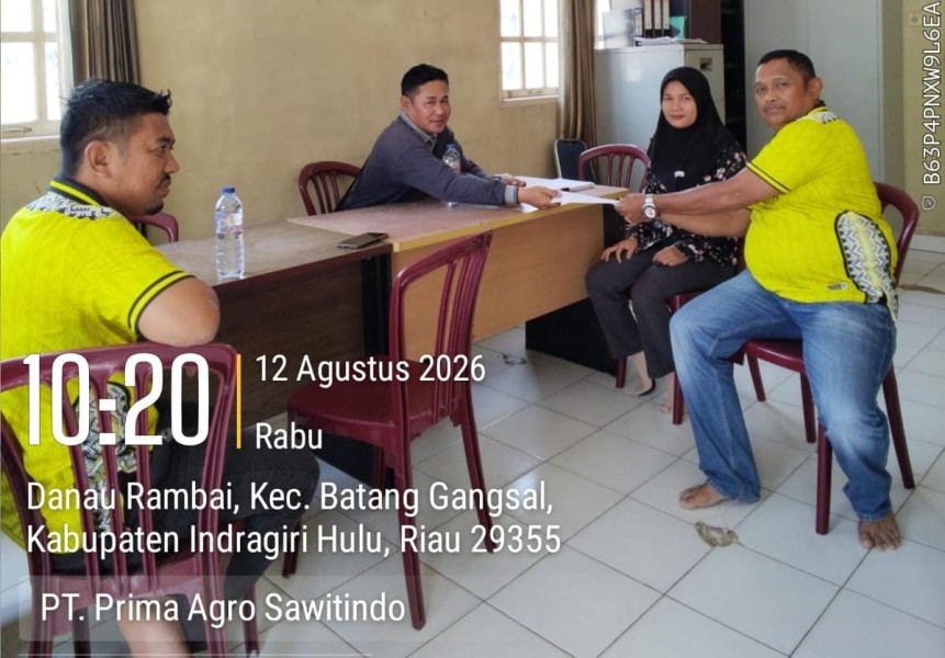 Semarak HUT ke-81 RI, PT PAS Mitra Agrinas Salurkan Dukungan untuk Pemuda Sencalang dan Danau Rambai