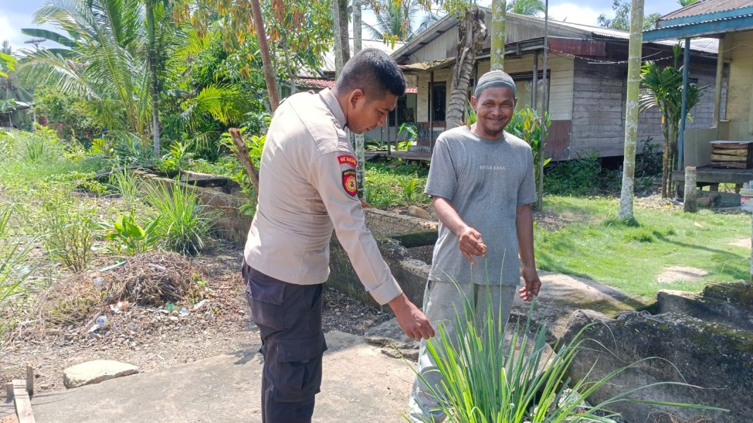 IPTU Parsaulian Minta Pekarangan Jadi Lumbung Keluarga, Bukan Lahan Tidur