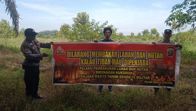 Kegiatan Patroli Karhutla dan Penyebaran Maklumat Kapolda Riau Berhasil, Tidak Ditemukan Titik Api