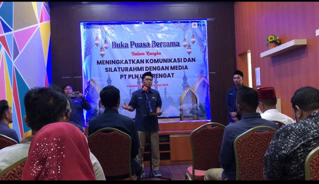 PLN UP3 Rengat Ajak Media Dukung Program Kelistrikan Melalui Buka Puasa Bersama