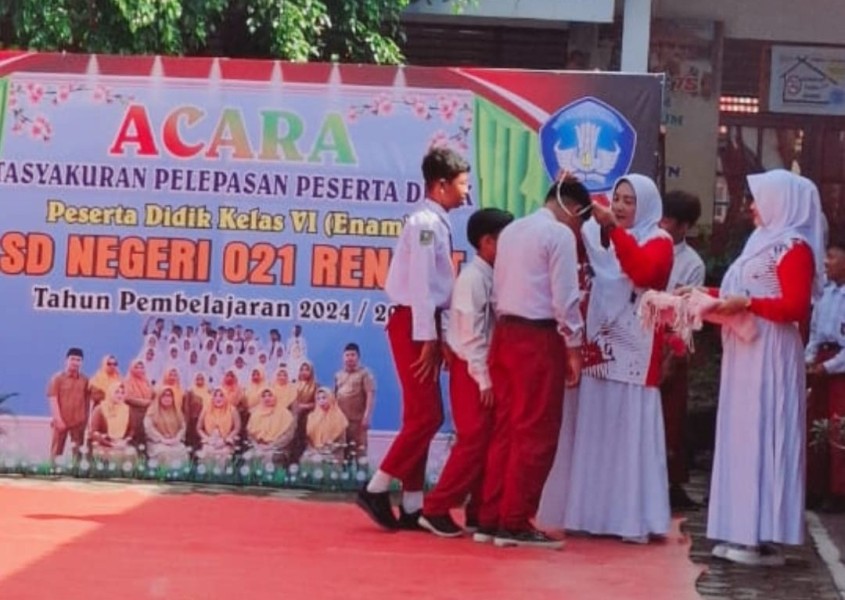 Kepala SDN 021 Pasir Kemilu Syafridah: Perpisahan Ini Bukan Akhir, Tapi Awal Menuju Cita-Cita