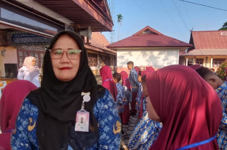 Perpisahan Tanpa Bebani Orang Tua, SDN 019 Rengat Laksanakan Pelepasan Siswa dengan Sederhana