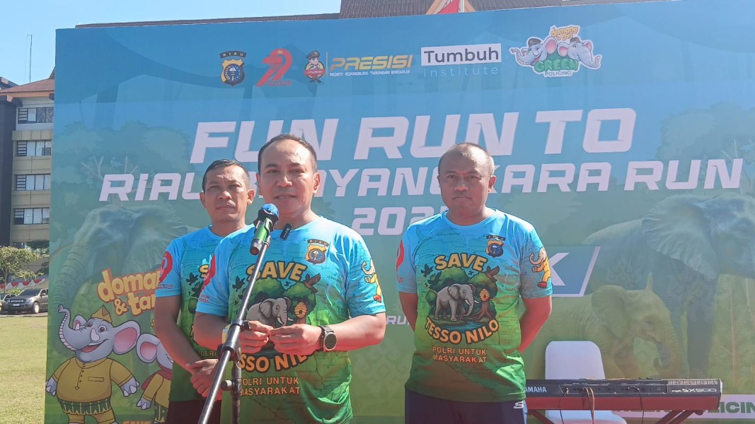 Demi Bhayangkara Run 2025, Kapolda Riau Sampaikan Permohonan Maaf atas Penutupan Jalan