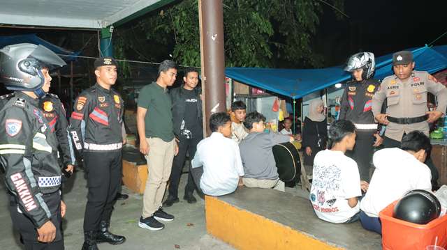 Cegah Aksi Premanisme, Polres Meranti Gelar Operasi Pekat LK 2025