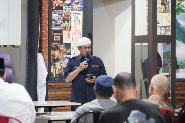 Suhardiman Amby Menjadi Dewan Pakar, Beraudensi Bersama JMSI Riau dan Buka Bareng Puasa