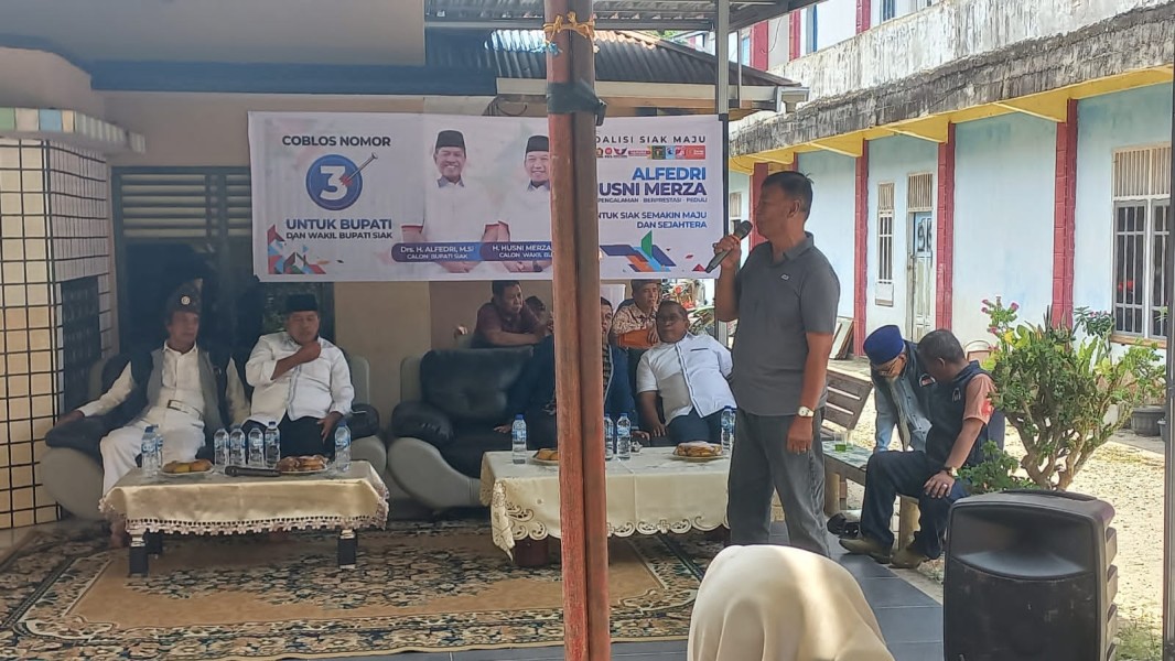 Pernah Hadir Kampanye Calon Bupati Siak Lain, Basrul: Hanya Sebatas Menghargai Pak Arwin