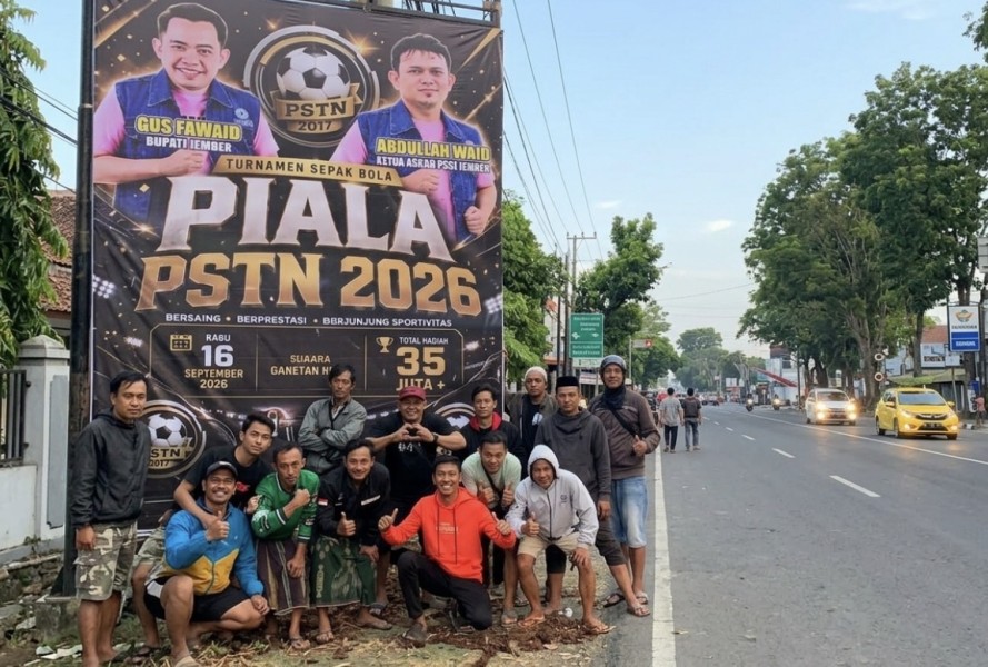 Sejak Waid Pimpin Askab PSSI Jember, Geliat Tarkam Kembali Hidup