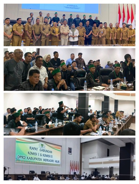 Sri Muda Indragiri Dan Masyarakat Melaksanakan RDP bersama DPRD INHIL mengenai Konflik Lahan
