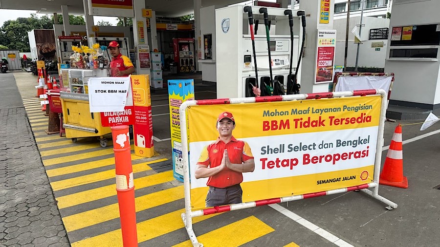 SPBU Shell Hadapi Krisis Stok BBM: Beberapa Lokasi di Jakarta dan Sekitarnya Tidak Menjual BBM