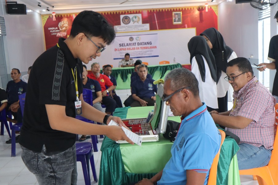 Tebar Manfaat Seraya Penuhi Hak WBP, Lapas Tembilahan gandeng BAZNAS Hadirkan Dampak nyata