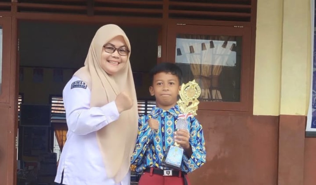Syahmi Adi Nugraha, Bintang Muda Pencak Silat SDN 017 Sungai Guntung di O2SN 2025