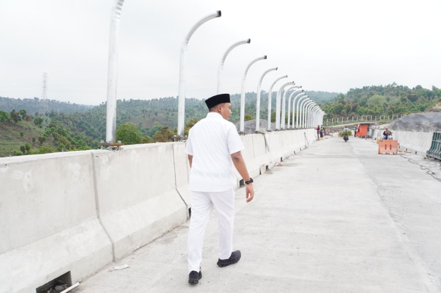 Resmi Jadi Tol Prosiwangi, Bupati Rio Tinjau Pembangunan PSN di Situbondo