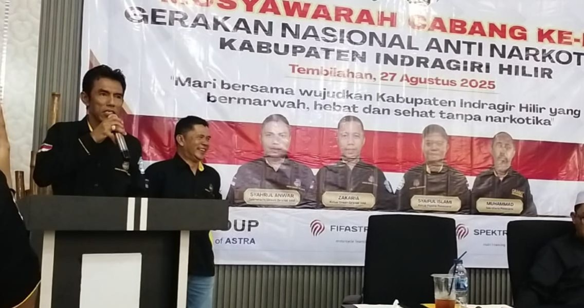 Ketua DPC Granat Inhil Apresiasi Kinerja Polres dan Bea Cukai Gagalkan Penyeludupan Narkotika Lewat Perairan