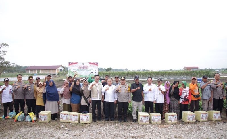 Pemko Pekanbaru Bersama Polresta Pekanbaru Berkolaborasi dalam Penguatan Ketahanan Pangan