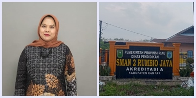 Kepsek SMA 2 Rumbio Jaya Bantah Sekolah Terbengkalai: