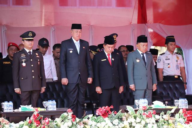 Bupati Asmar Hadiri HUT Bhayangkara ke-80, Tegaskan Sinergi Polri dan Pemda Kunci Stabilitas Kepulauan Meranti