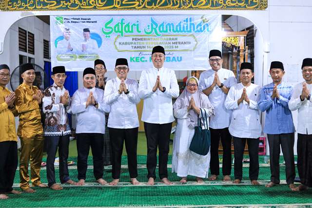 Wakil Bupati Muzamil Baharudin Safari Ramadhan di Desa Bagan Melibur Kecamatan Merbau