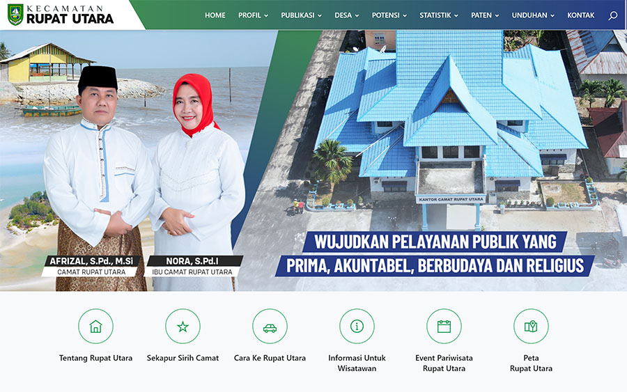 Buat Website Kecamatan yang Modern dan Terpercaya Bersama Kami