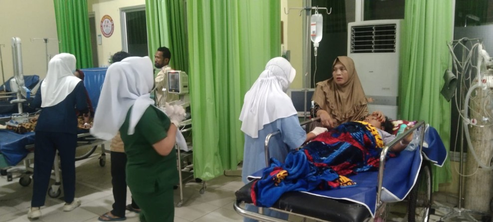 28 Siswa SD di Tembilahan Dilarikan ke Rumah Sakit Diduga Keracunan Makanan