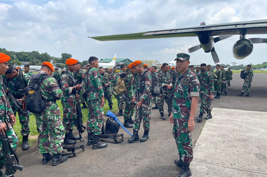 TNI AU dan USAF Gelar Latihan Penanganan Darurat di Jakarta Timur