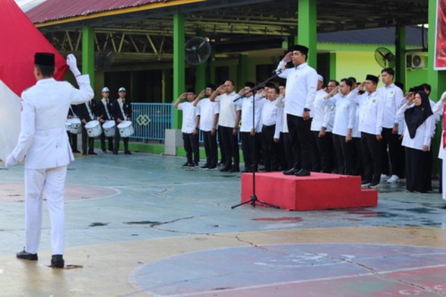 MAN 1 Pekanbaru Peringati Hari Lahir Pancasila 2026 dengan Khidmat dan Penuh Makna