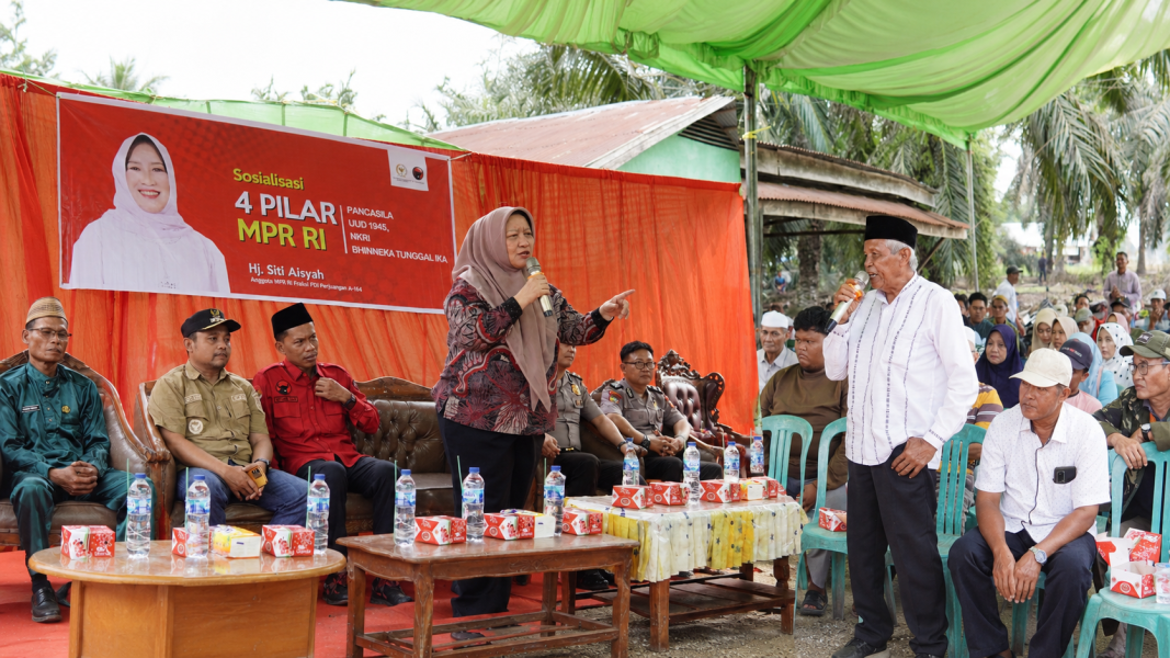 Reses di Inhil, Siti Aisyah Soroti Konflik Agraria: Jangan Kriminalisasi Masyarakat yang Mempertahankan Tanahnya