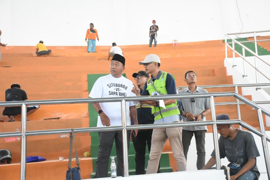 Diminta Netizen, Mas Rio Penuhi Meninjau Proyek Stadion GS